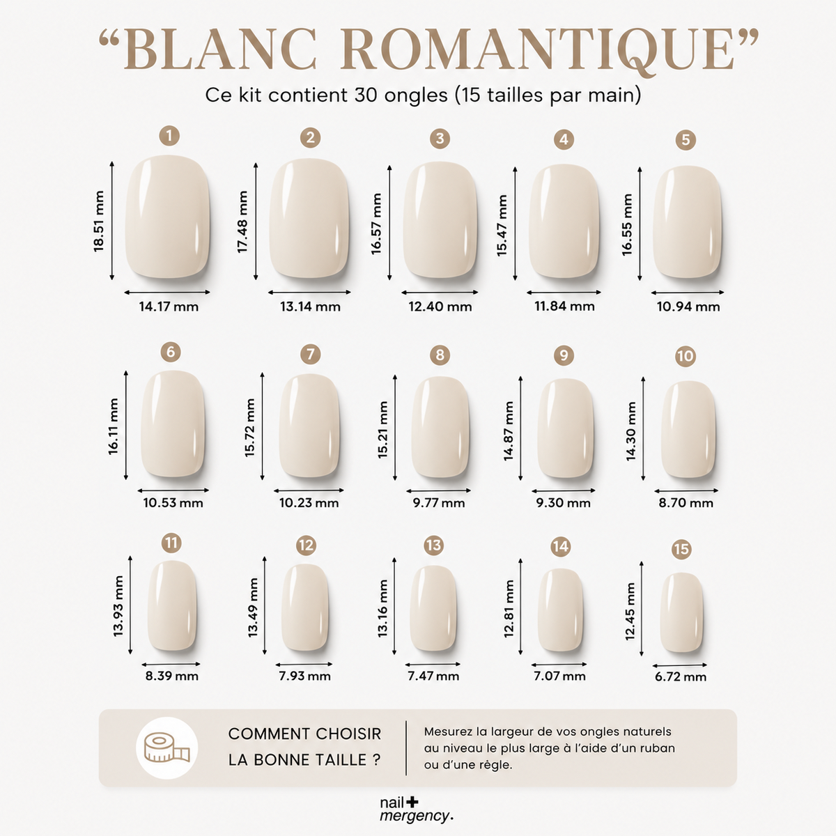 blanc romantique