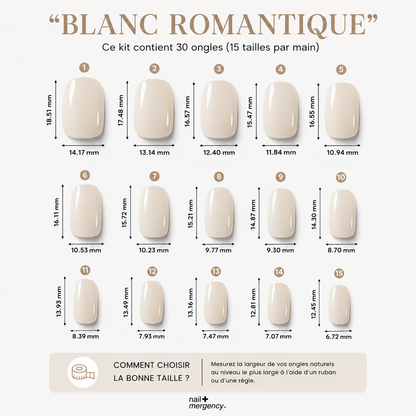 blanc romantique